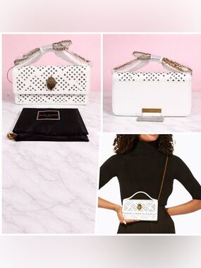 KURT GEIGER LONDON SMALL BOND TOP HANDLE BAG